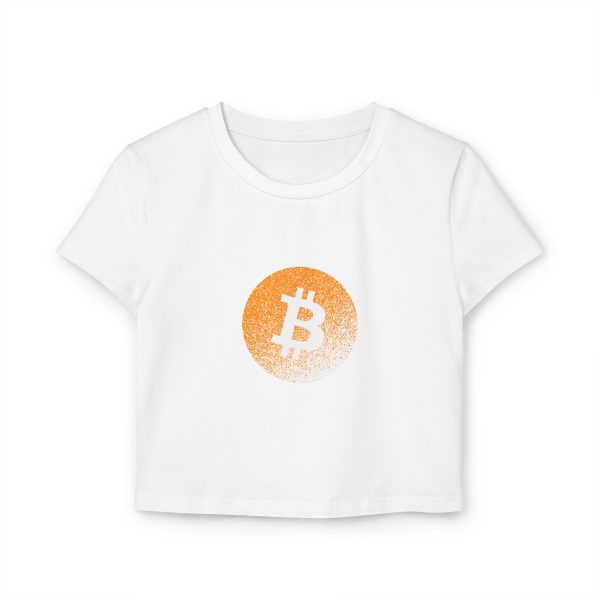 Bitcoin Graphic Women's Baby Tee