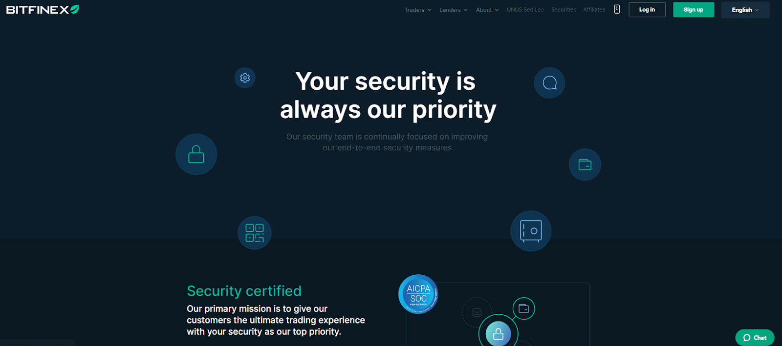 What is Bitfinex? All You Need To Know 8 https://usethebitcoin.com/wp-content/uploads/2018/02/image-11.png UseTheBitcoin Bitfinex Security Features