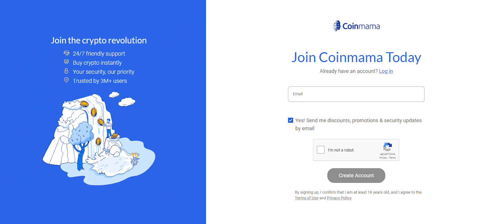 Getting Started with Coinmama