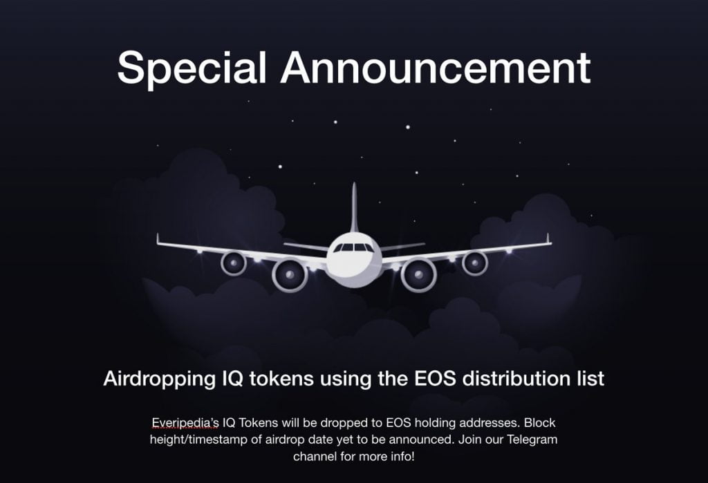 Most Interesting 5 Following Airdrops - All You Need To Know To Participate 4 https://usethebitcoin.com/wp-content/uploads/2018/02/Latest-Airdrops.jpg UseTheBitcoin eos