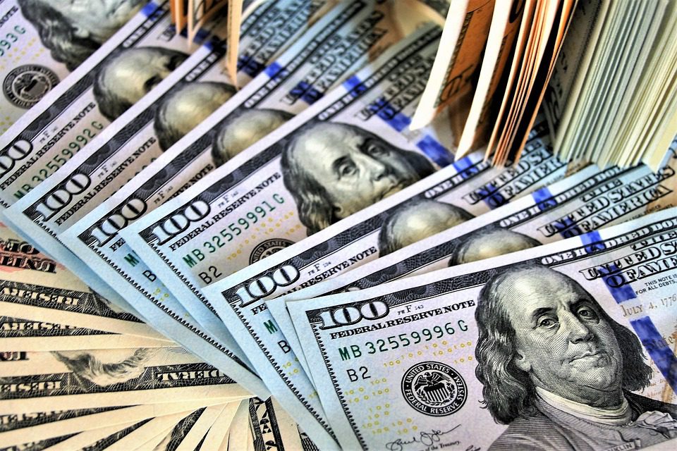 a lot of $100 bills