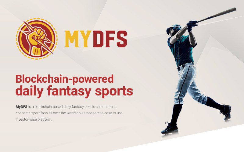 mydfs blockchain powered daily fantasy sports
