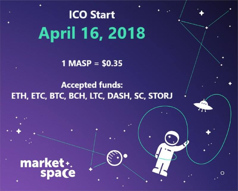 market space ico start