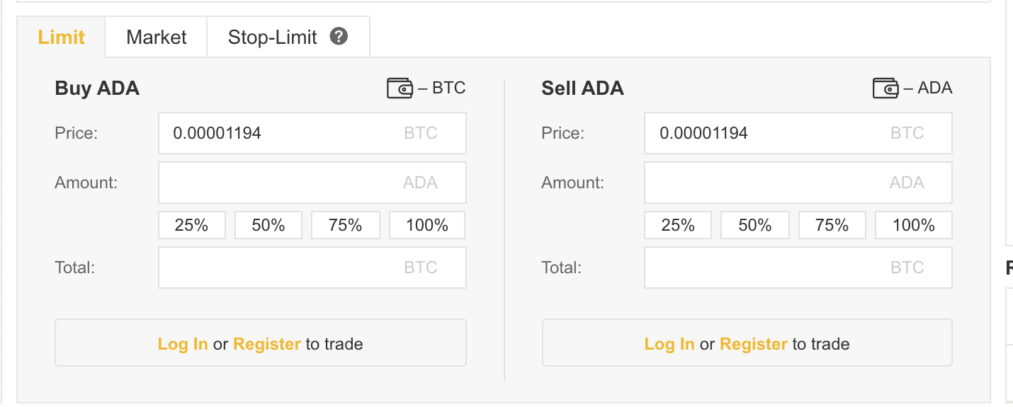 buy ada with eth