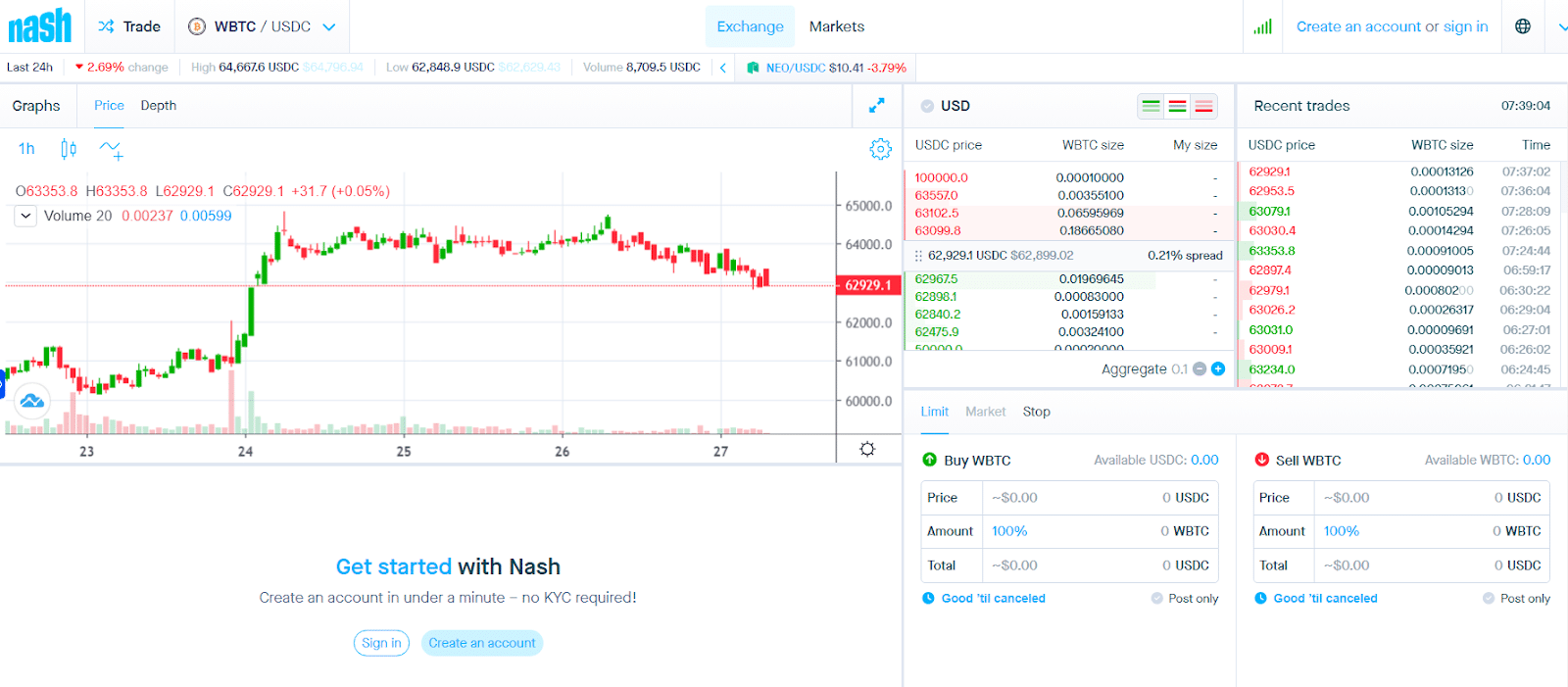 Nash Exchange Review: All You Need To Know 4 https://usethebitcoin.com/wp-content/uploads/2019/03/image-1.png UseTheBitcoin Design and Usability