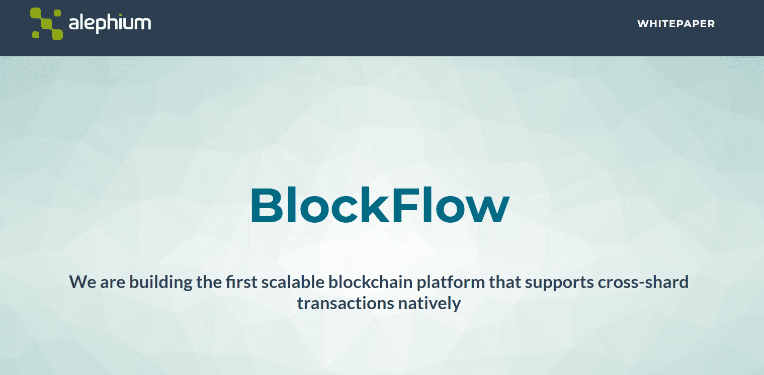 alephium website interface