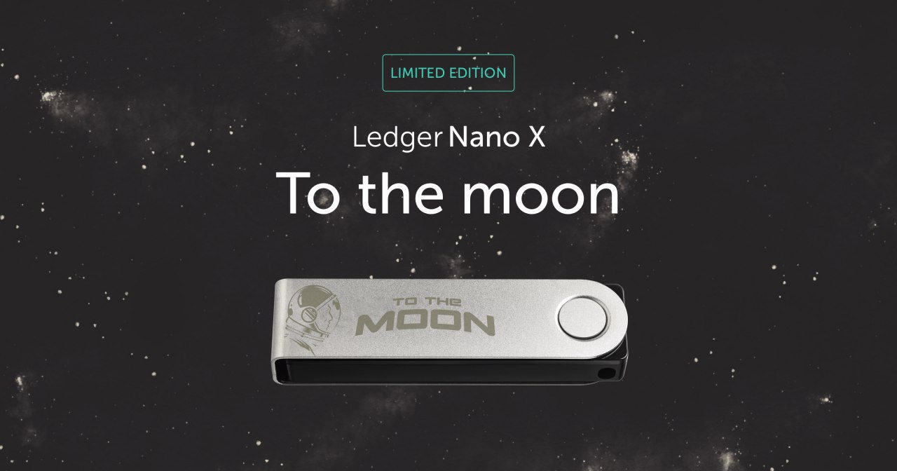 Ledger Nano X To The Moon Edition