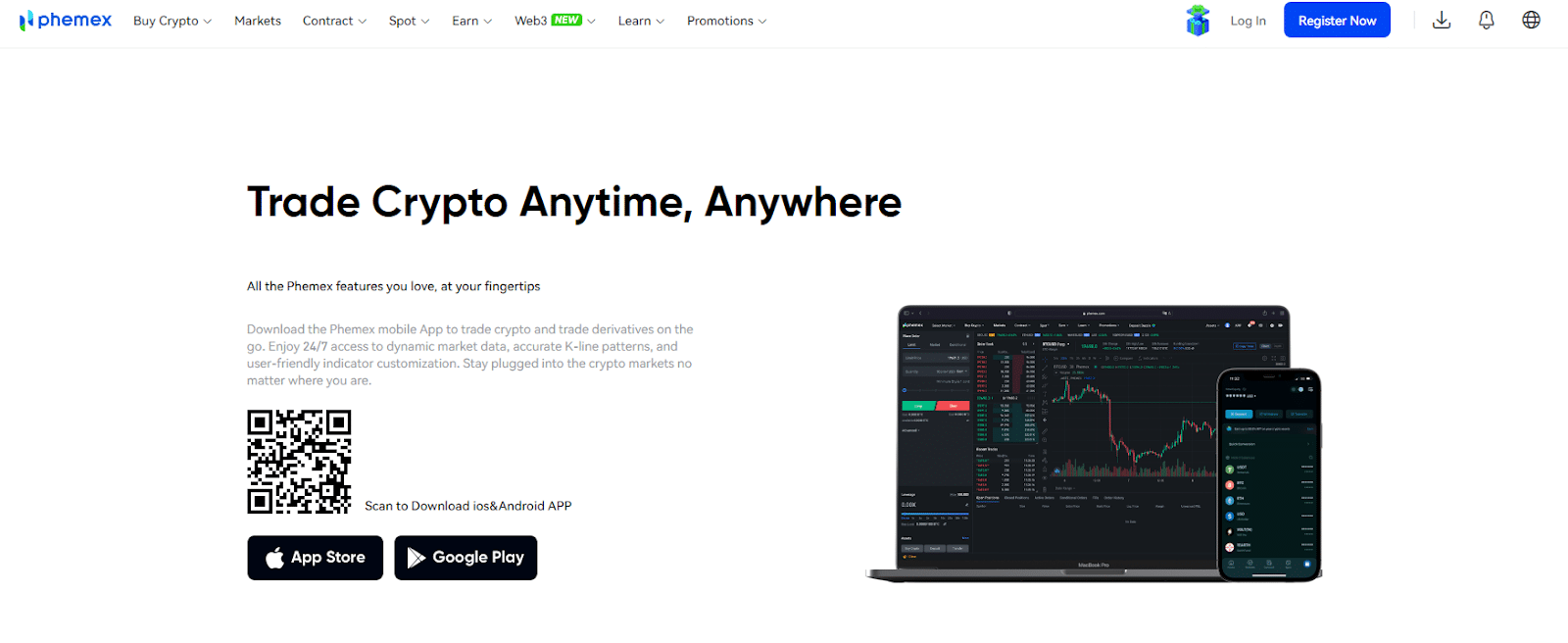 Phemex Mobile App