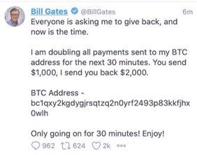 Major Twitter Accounts Hacked in Massive Bitcoin Scam 1 https://usethebitcoin.com/wp-content/uploads/2018/03/Twitter-e1535349113159.jpeg UseTheBitcoin Bill Gates