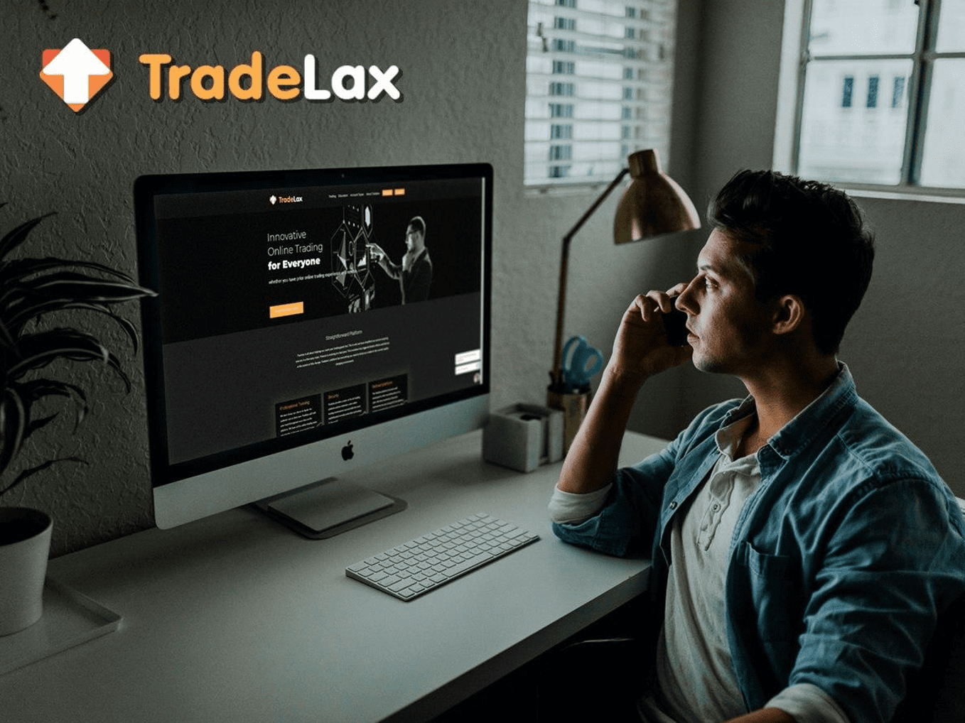 Tradelax logo