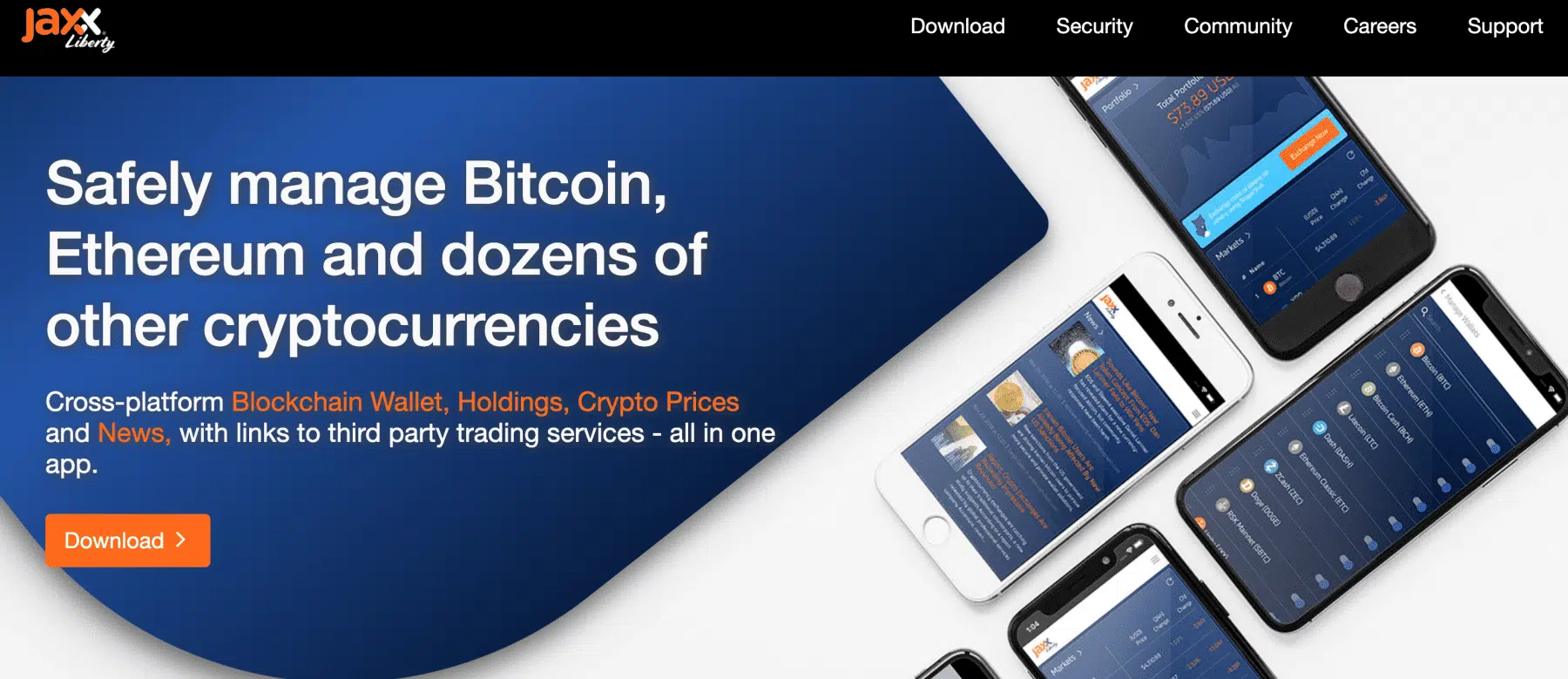 Jaxx Liberty Wallet Review