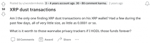 What is Bitcoin Dust? 1 https://usethebitcoin.com/wp-content/uploads/2021/08/Screen-Shot-2021-08-16-at-17.45.46.png UseTheBitcoin Bitcoin Dust Attack Explained by Ripple Holder with XRP