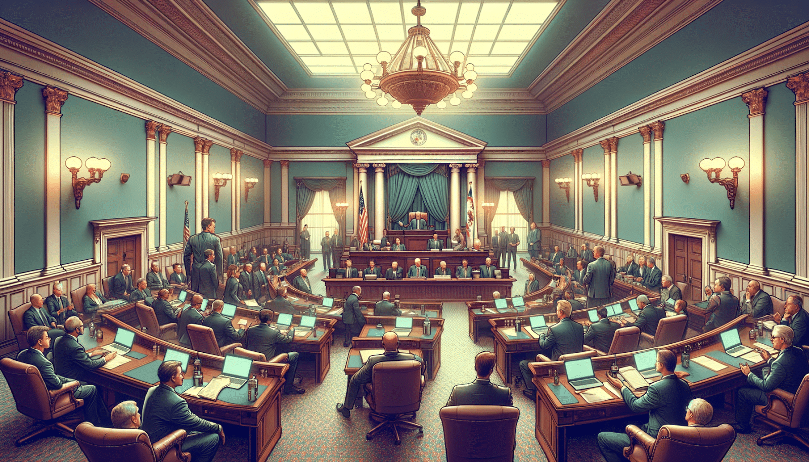 virginia senate blockchain