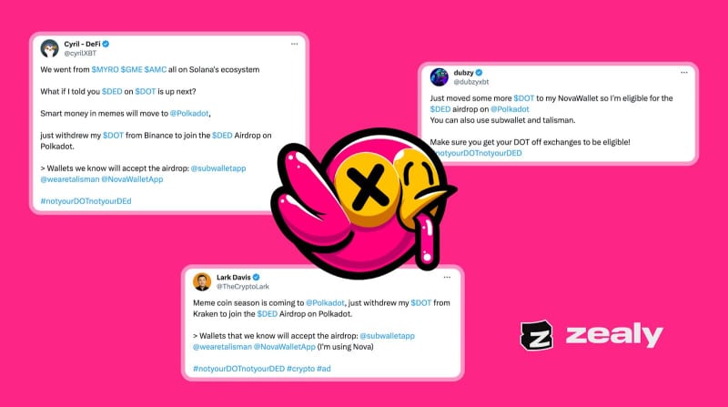 DED Trends on Twitter After Memecoin Snapshot Announcement 6 https://usethebitcoin.com/wp-content/uploads/2024/03/DED_Trending_1711384597ItfLvtphv4.jpg UseTheBitcoin d1syNQgx3X9wxwQz6S7nQ3jVnHh1v70Ku vZAO77UCtGs 2JYK 17113846408r3PW3Z2ZG