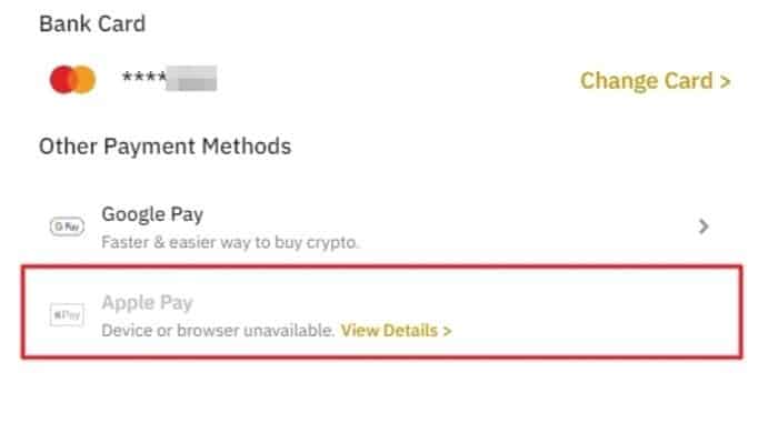 Buying Crypto with Apple Pay - Binance Guide (Non-US)