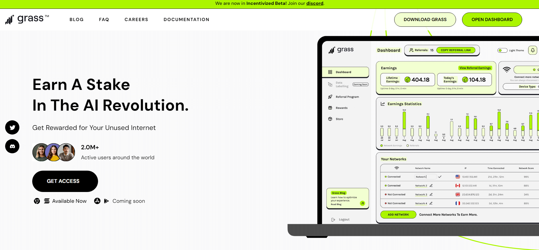 Grass Airdrop Guide: Turn Your Unused Bandwith Into Cash! 3 https://usethebitcoin.com/wp-content/uploads/2024/03/grass.png UseTheBitcoin image 3