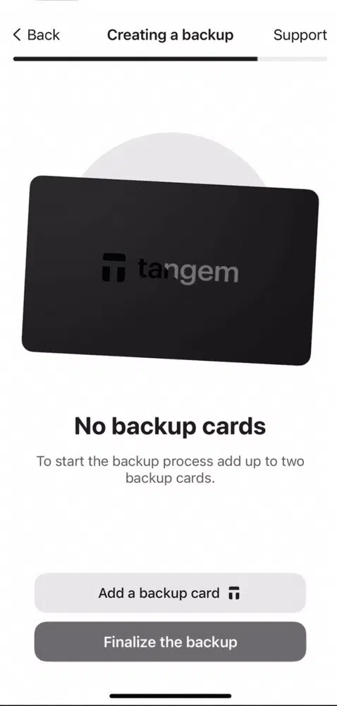 large How to set up the Tangem Wallet with a seed phrase 13 d24363e065