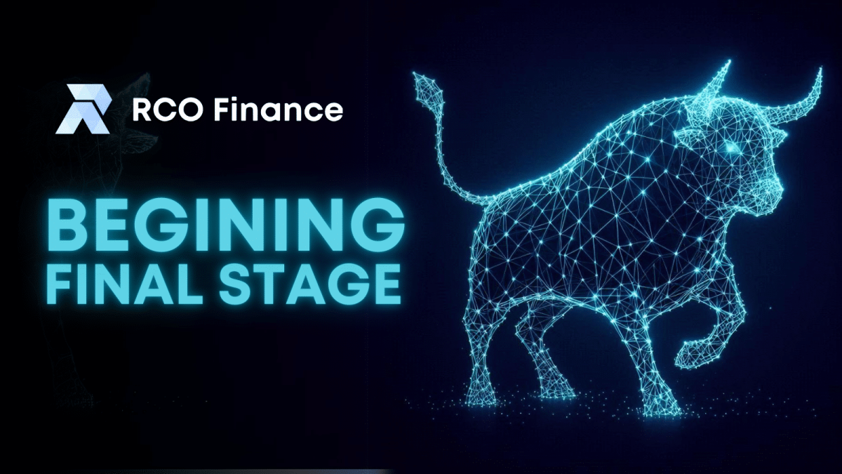 RCO Finance Begins Final Stage of its Token Presale, Join Now and Seize  800% Returns | UseTheBitcoin