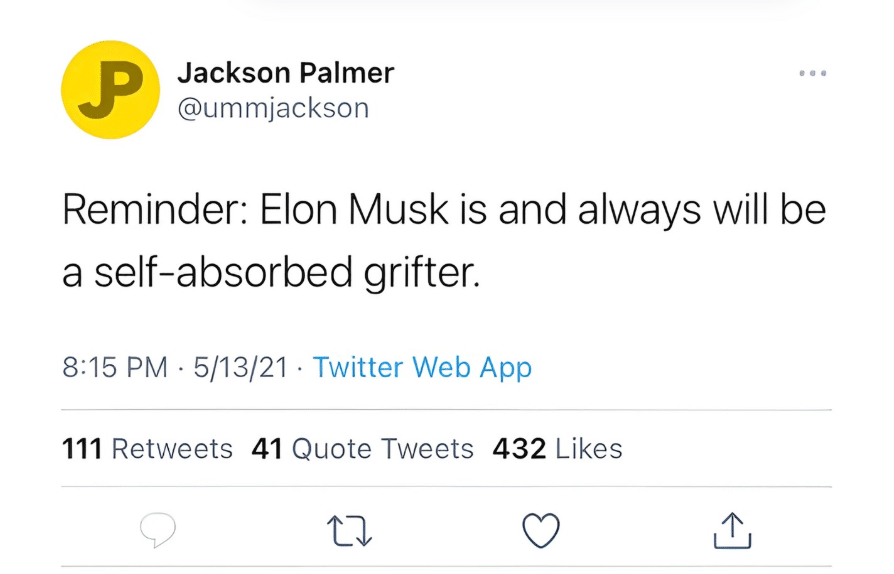 All You Need To Know About Jackson Palmer, The Creator of Dogecoin 1 https://usethebitcoin.com/wp-content/uploads/2024/12/Firefly-20241210004156.png UseTheBitcoin Palmer Leaves Dogecoin