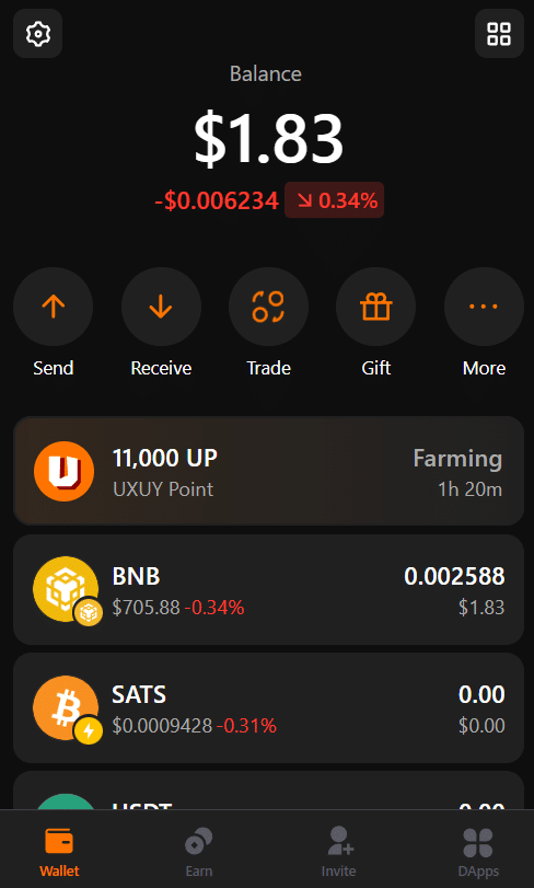 UXUY Wallet ($UP) Telegram Airdrop Guide 3 https://usethebitcoin.com/wp-content/uploads/2025/01/UXUY-Wallet.png UseTheBitcoin image 17