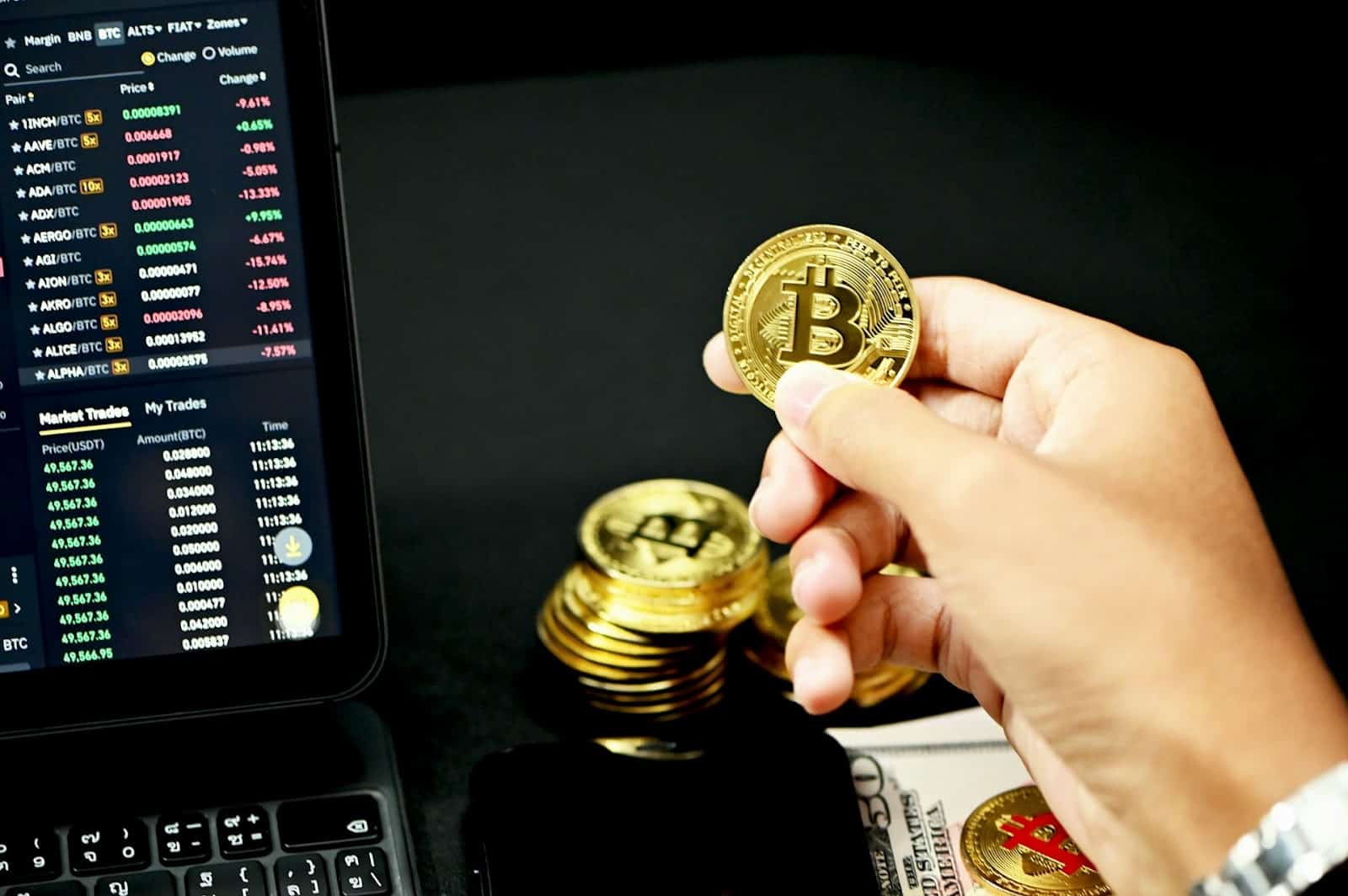 bitcoins