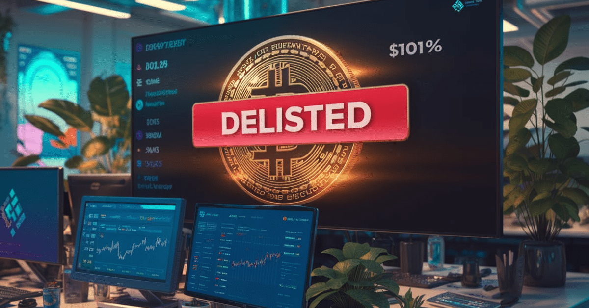 crypto delisting