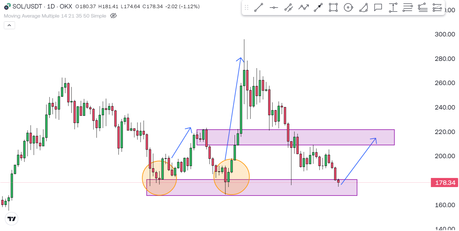 Solana (SOL) On The Edge! Critical Support In Danger! 3 https://usethebitcoin.com/wp-content/uploads/2025/02/UseTheBitcoin-6.jpg UseTheBitcoin image 121