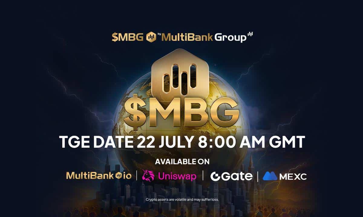 MultiBank Group’s $MBG Token TGE Is Live on MexC, Gate.io, Uniswap and Multibank.io. | UseTheBitcoin