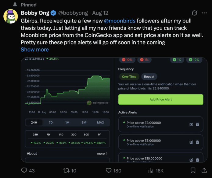 Bobby Ong Web Value (2025) | Researcher, COO, and Co-founder of Coingecko