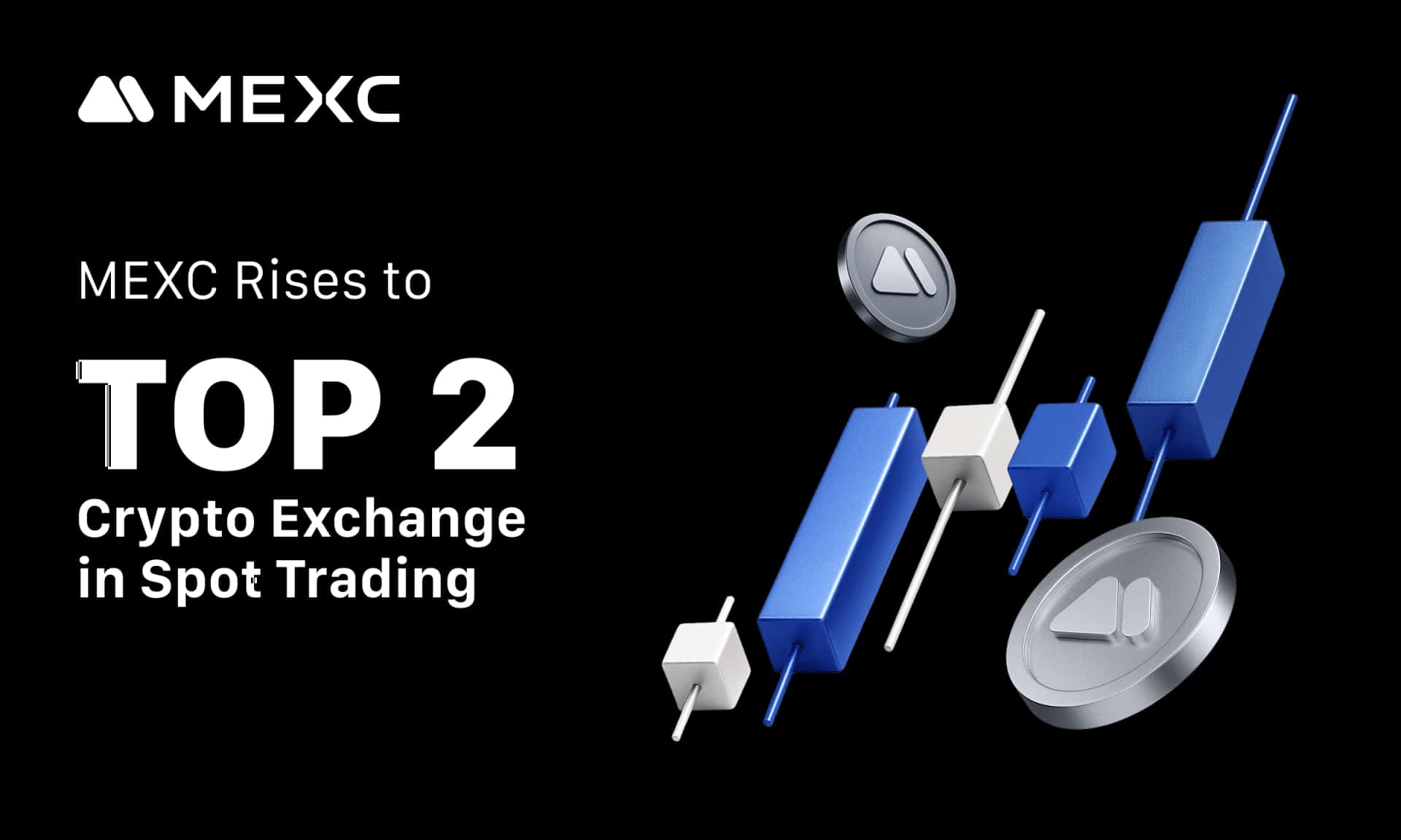 MEXC Rises to Top 2 Crypto Exchange, Capturing 8.6% Market Share in Spot Trading | UseTheBitcoin