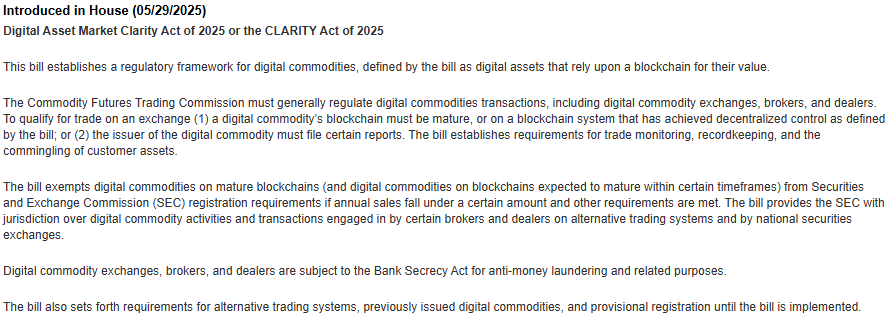 SEC Wraps Up Ripple Lawsuit, Shifts to Drafting Clear Crypto Regulations 1 https://usethebitcoin.com/wp-content/uploads/2025/08/250813-SEC-Wraps-Up-Ripple-Lawsuit-Shifts-to-Drafting-Clear-Crypto-Regulations.png UseTheBitcoin CLARITY Act Gains Traction Amid Opposition