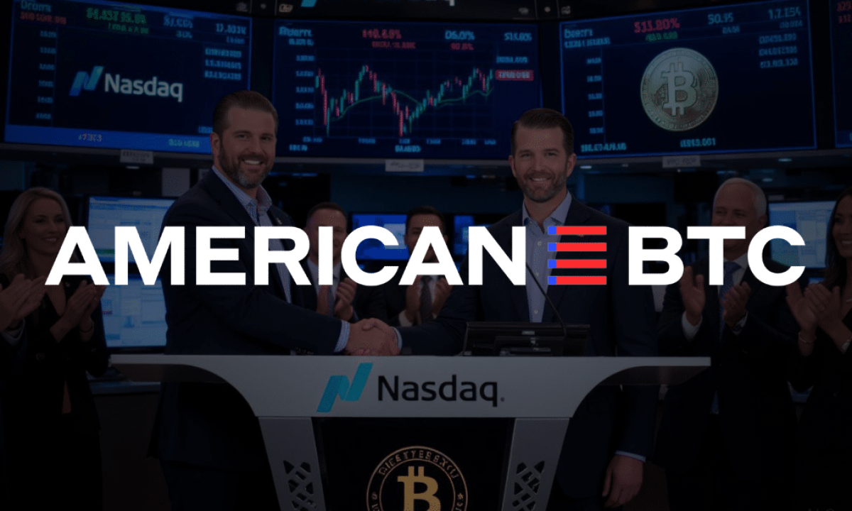 Trump-Backed American Bitcoin Ends Rough Nasdaq Debut