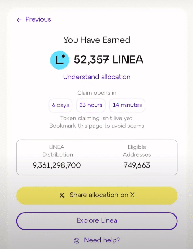 Linea Checker Is Live – How To Check Your Allocation? 5 https://usethebitcoin.com/wp-content/uploads/2025/09/Linea-scaled.jpg UseTheBitcoin image 26