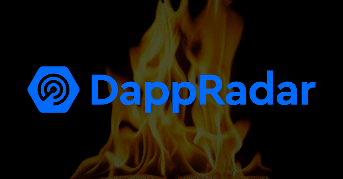 DappRadar RADAR Token Plummets 30% After Shutdown