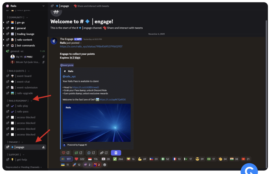 Rails Airdrop - How to Claim Rails Points Farming 4 https://usethebitcoin.com/wp-content/uploads/2025/11/Rails-Airdrop_-scaled.png UseTheBitcoin Screenshot 2025 11 09 at 00.00.48