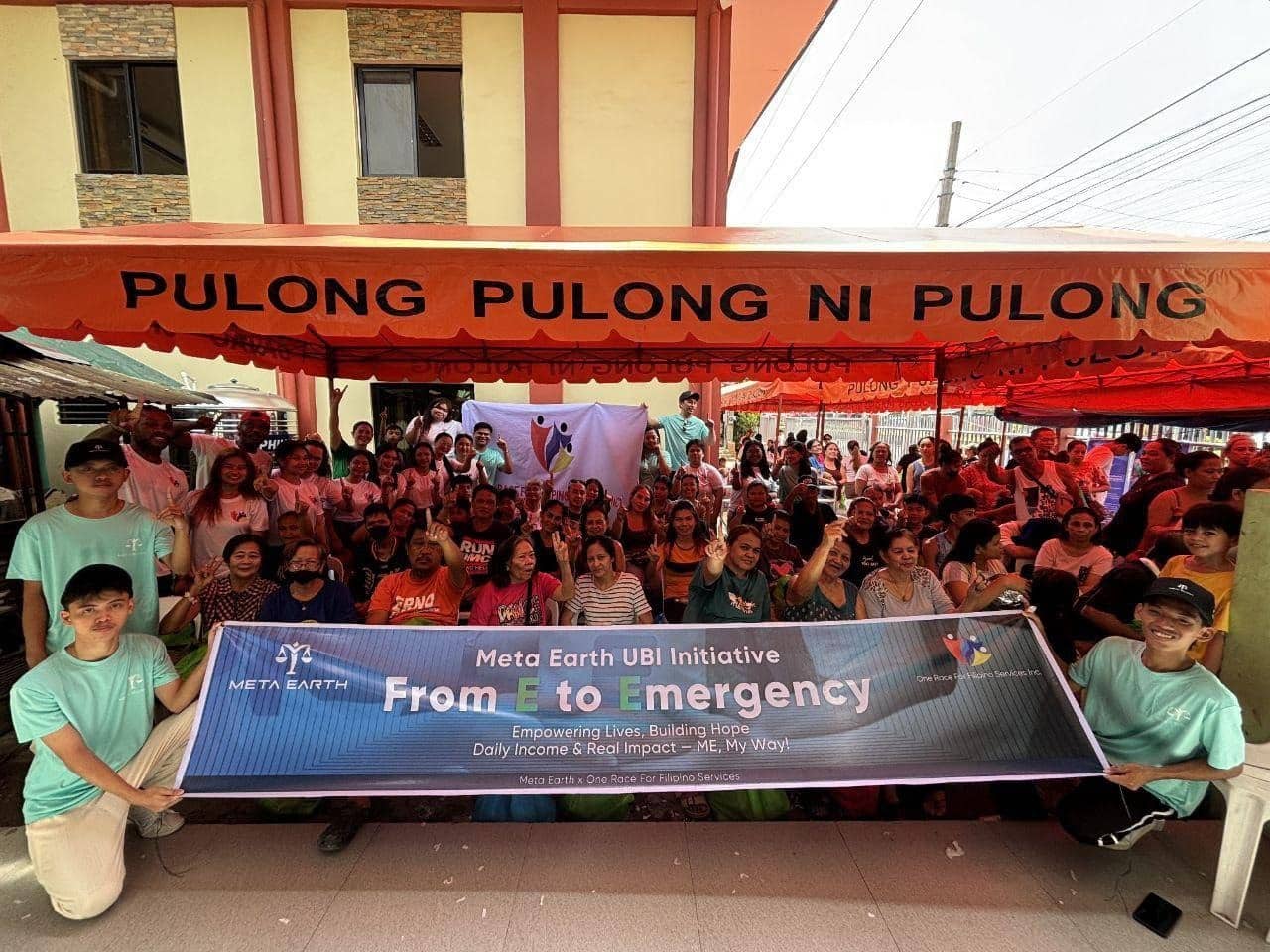 Meta Earth Delivers Global UBI Initiative Amid Philippine State of Calamity