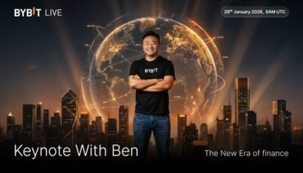 Bybit CEO Ben Zhou Unveil 2026 Roadmap Keynote Her 1768563907w9uVgj5bsY