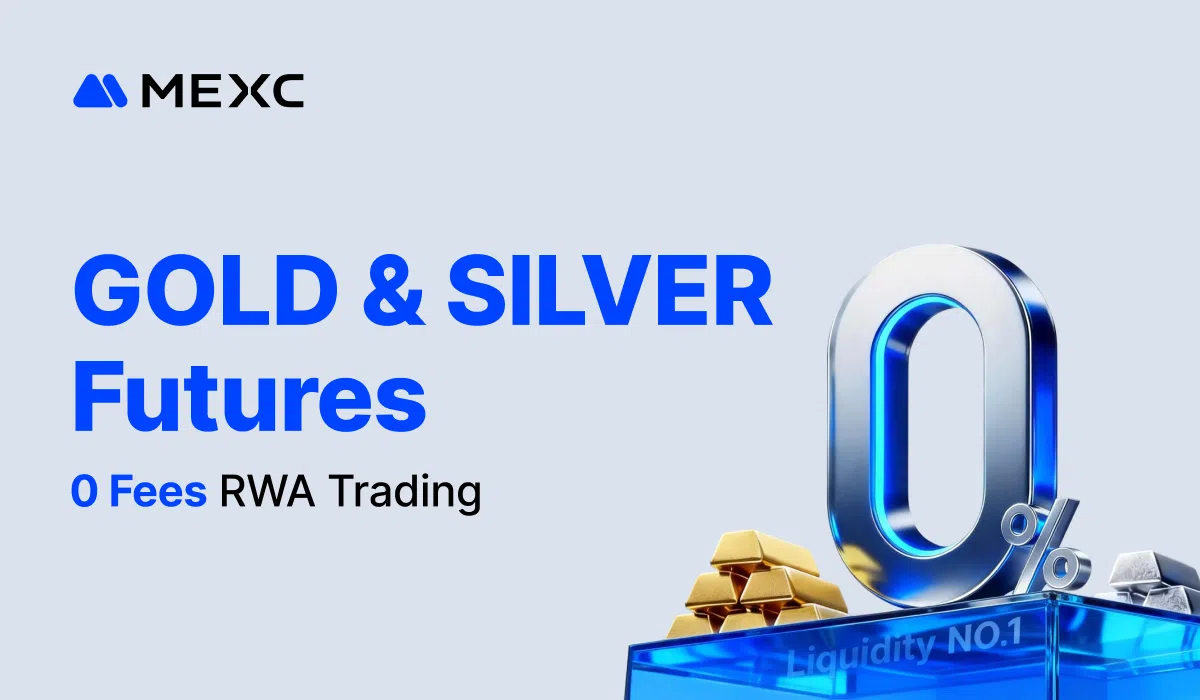 MEXC Expands RWA Offering with Zero-Fee GOLD & SILVER Futures