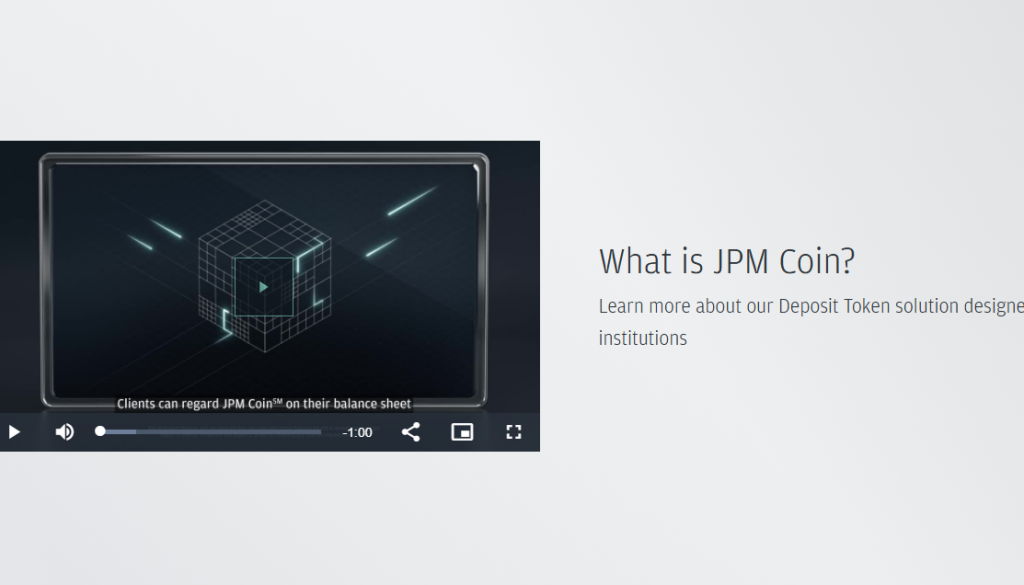 JPM Coin  stablecoin