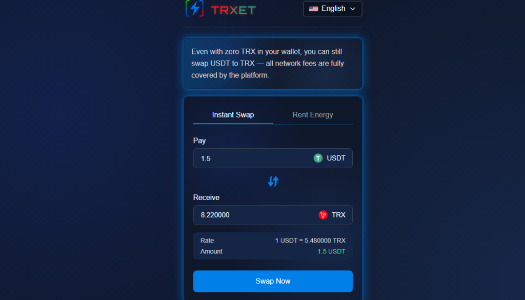 USDT and USDC by Tron