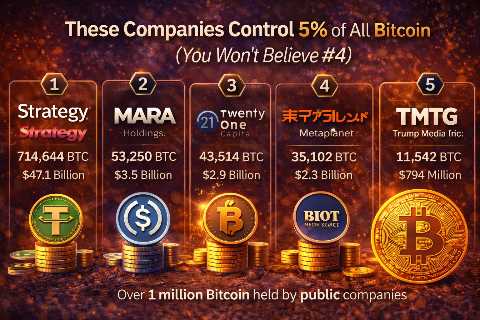 Public Bitcoin Treasury