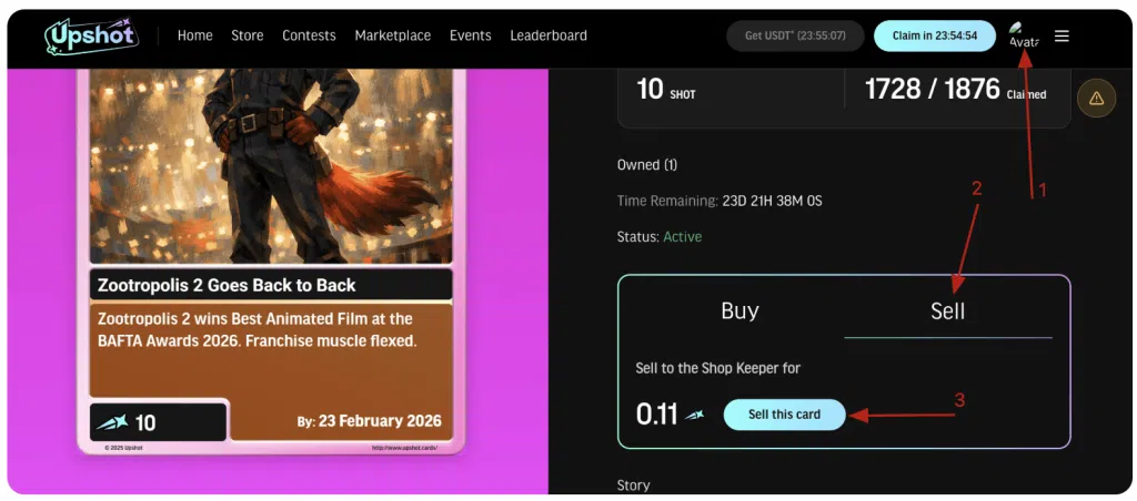 Upshot Airdrop Guide - Stakes Card, Predictive Market, and How to Apply 4 https://usethebitcoin.com/wp-content/uploads/2026/02/Upshot-Airdrop.png UseTheBitcoin Screenshot 2026 02 01 at 17.18.53
