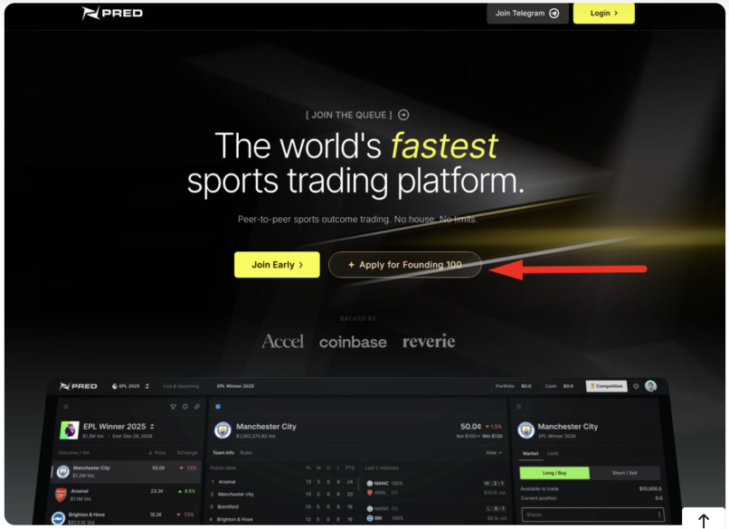 PRED Airdrop Guide - Prediction Market, Eligibility, and How to Apply 3 https://usethebitcoin.com/wp-content/uploads/2026/02/PRED.png UseTheBitcoin Screenshot 2026 02 22 at 09.26.37