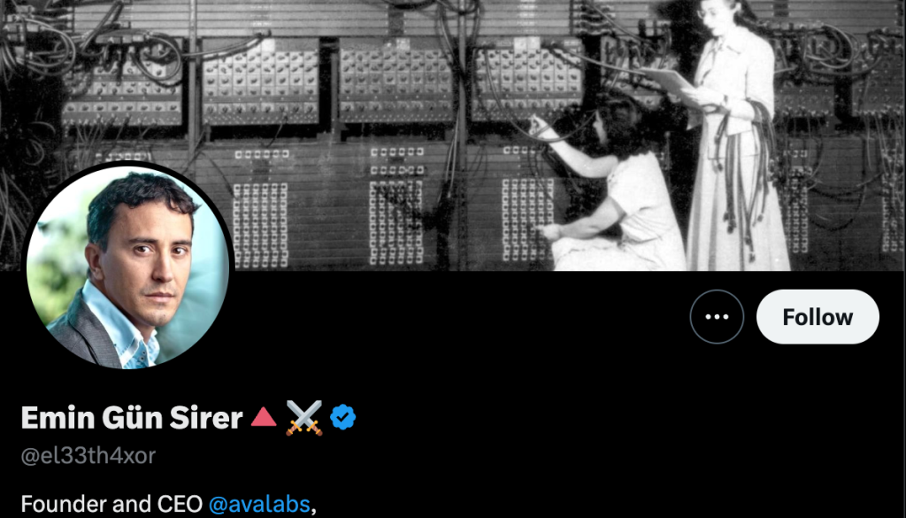 Emin Gun Sirer Net Worth - Co-founder and CEO of Avalanche 1 https://usethebitcoin.com/wp-content/uploads/2026/02/Emin-Gün-Sirer.png UseTheBitcoin image 131