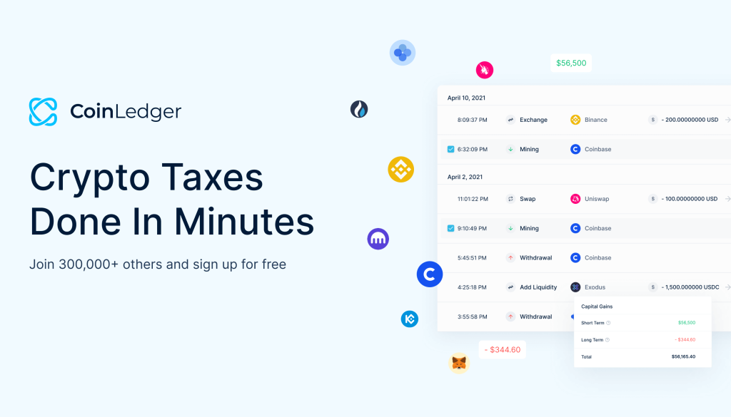 CoinLedger easiest crypto tax software