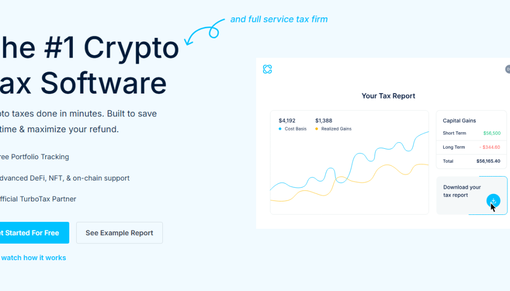 crypto tax coinledger