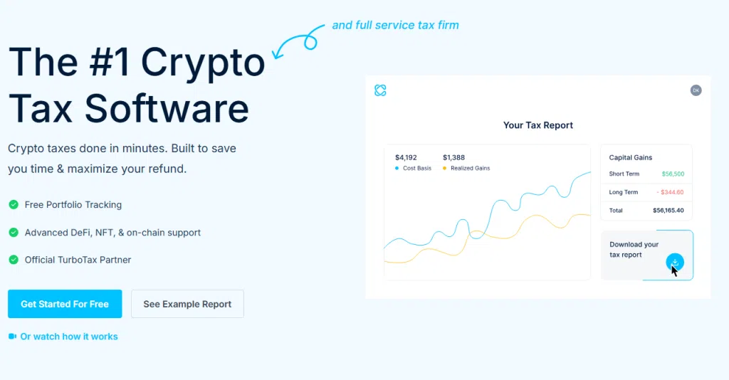 crypto tax coinledger