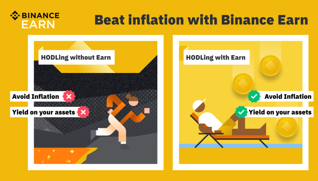binance crypto to earn passive income