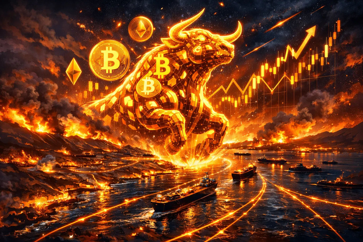 Will Gulf War Tensions Trigger a Crypto Bull Run?