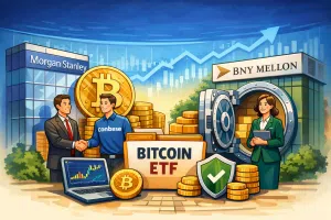 Morgan Stanley Bitcoin Trust Names Coinbase and BNY as ETF Custodians